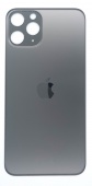 iPhone 11 Pro Max - заднее стекло Gray Space Big hole