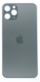 iPhone 11 Pro Max - заднее стекло Dark Green Big hole