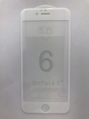 Защитное стекло 5D white для iPhone 6