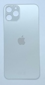 iPhone 11 Pro - заднее стекло Silver Big hole