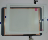 iPad 5 (2017) / Air 1 (A1474 A1475 A1476 A1822 A1823 A1824) - сенсорное стекло (touchscreen) белое ORIG