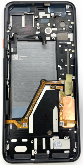 Google Pixel 4XL - Дисплей черный LCD ORIG Service Pack в рамке