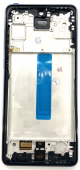 Samsung A736 (A73) - Дисплей черный LCD OLED в рамке Full Size