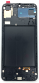 Samsung A305 (A30) - Дисплей черный LCD OLED в рамке