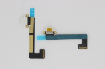 iPad Mini 2 - шлейф зарядки белый NEW